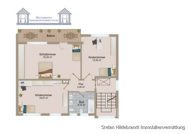 Grundriss 1. Obergeschoss