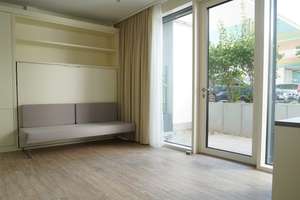SAM - OLYMPIA TOWER: Modernes Apartment im Erdgeschoss exklusiv möbliert – Helene-Mayer-Ring 4, 80809 Am Riesenfeld, München – Vorschaubild 8