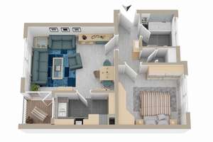 Traumhafte 2 Zimmer-Wohnung mit Süd-Loggia – Die vollständige Adresse der Immobilie erhältst du vom Anbieter., 38444 Westhagen, Wolfsburg – Vorschaubild 19