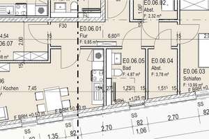 Stylische 3-Zimmer Wohnung mit Einbauküche im Henriettenquartier! – Henriettenstraße 2 a, 49201 Dissen am Teutoburger Wald – Vorschaubild 4