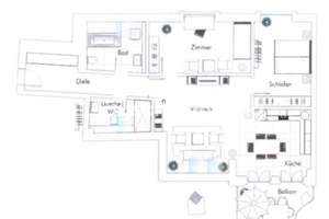 Tauschwohnung: 3-Zimmer Wohnung, Dachgeschoss, Zentrumsnah, Südbalkon