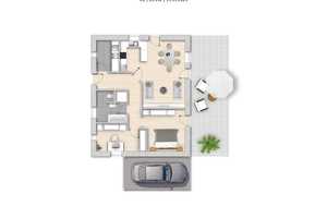 Hochwertiger Bungalow "Zukunftshaus ",  ca. 85 m², barrierefrei, Neubau in Ditzum, provisionsfrei!! – Leer (Kreis) – Vorschaubild 9