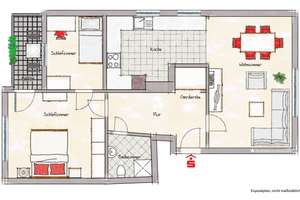 Schöne, modernisierte Erdgeschosswohnung – 67061 Süd, Ludwigshafen am Rhein – Vorschaubild 9