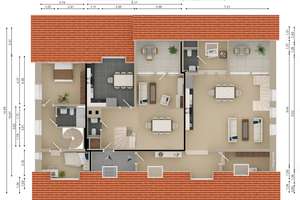 Denkmalgeschützter Rangshof: Freiwerdende Eigentümerwohnung mit 3 vermieteten Maisonettewohnungen – Die vollständige Adresse der Immobilie erhältst du vom Anbieter., 47803 Inrath/Kliedbruch, Krefeld – Vorschaubild 25