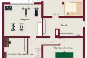 Bungalow mit ausgebautem Vollkeller in ruhiger Lage – Berlin – Vorschaubild 8