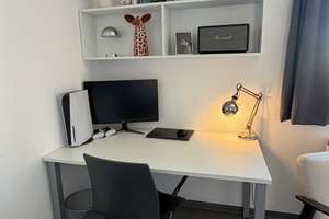 Möbliertes 1-Zimmer-Apartment mit Dachterrasse – Havelstraße 9, 64295 Darmstadt-West, Darmstadt – Vorschaubild 3