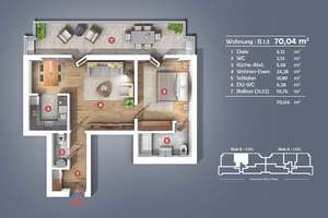 Exklusives Wohnen im Neubau an der Marina Gelsenkirchen W3 Haus A – Die vollständige Adresse der Immobilie erhältst du vom Anbieter., 45889 Bismarck, Gelsenkirchen – Vorschaubild 15