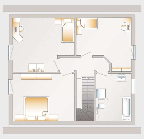 Grundriss Dachgeschoss