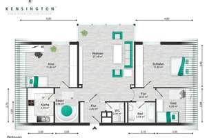 KENSINGTON - Exklusiv - Helle Dachgeschosswohnung im schönen Altperlach – Die vollständige Adresse der Immobilie erhältst du vom Anbieter., 81737 Altperlach, München – Vorschaubild 12