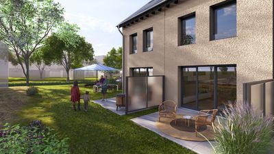 Reihenendhaus KfW-40 NH mit ca. 120 m² Wohnfläche | Neubauprojekt in Steinenbronn