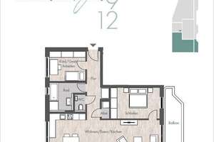 Stadtoase mit Weitblick: Geräumige 3-Zimmer-Wohnung mit Balkon im pulsierenden Herzen von Augsburg! – Raunerstraße 19, 86153 Am Schäfflerbach, Augsburg – Vorschaubild 10