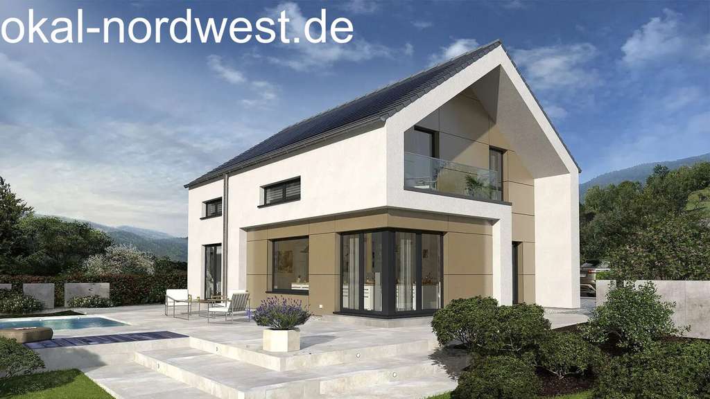 Viel Ausblick für die ganze Familie - Das Pultdach Haus für Individualisten