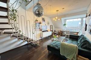 Dachgeschoss-Traum in Sülz – Maisonettewohnung mit Balkon & Charme