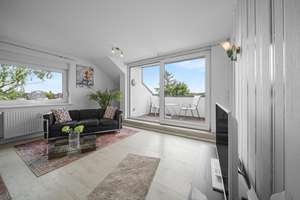 Helle, attraktive 3,5-Zi, große SW-Loggia, modern möbliert mit EBK, ruhig, renoviert, befristet – Auf dem Dudel 24, 47228 Bergheim, Duisburg – Vorschaubild 10