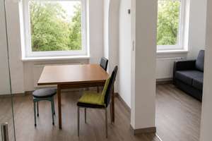 Teilmöblierte 1-Zimmer-Wohnung mit Terrasse & EBK  – Am Kasinogarten 10, 42105 Elberfeld, Wuppertal – Vorschaubild 8