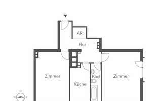 Top Wasser-Lage, Vermietet oder frei, 1A Grundriss - und gut für die Zukunft aufgestellte WEG! – Wilmsstr. 17, 10961 Kreuzberg, Berlin – Vorschaubild 6