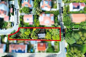Großzügiges Zweifrontengrundstück mit Einfamilienhaus, Carport, Bungalow und Nebengebäude – Am Waldrand 23 A, 14482 Klein Glienicke, Potsdam – Vorschaubild 4