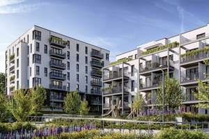 Moderne 2-Zimmer-Wohnung in Haus "Arbor" im 3. OG mit Einbauküche & Dachterasse! – Kirsteinstrasse 7a, 55131 Oberstadt, Mainz – Vorschaubild 9