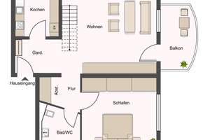 SILLENBUCH: Lichtdurchflutete Maisonette in gefragter Lage – Die vollständige Adresse der Immobilie erhältst du vom Anbieter., 70619 Sillenbuch (Ortsteil), Stuttgart – Vorschaubild 13