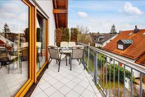 Möbliert: Großzügige 3,5-Zimmer Maisonettewohnung mit Sichtdachstuhl  – Die vollständige Adresse der Immobilie erhältst du vom Anbieter., 81825 Berg am Laim Ost, München – Vorschaubild 17