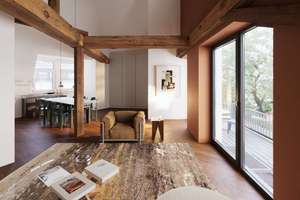 In historischer Scheune am Neckar - Kernsanierte Dachwohnung mit 16 qm Dachterrasse! – Die vollständige Adresse der Immobilie erhältst du vom Anbieter., 68239 Seckenheim, Mannheim – Vorschaubild 5