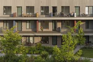 Preisgekröntes Wohnen: Deutscher Architekturpreis 2025 - Franklin-Village in Holzbauweise- – Franklin-D.-Roosevelt-Straße 98-108, 68309 Käfertal, Mannheim – Vorschaubild 5