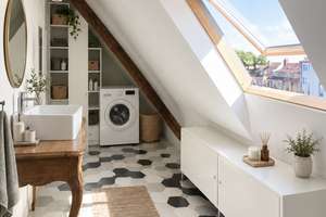 MA-Neckarstadt-Ost: 3,5 Zimmer Dachwohnung sanierter Altbau 98m² mit Freisitz im Hof – 68167 Neckarstadt-Ost/Wohlgelegen, Mannheim – Vorschaubild 13