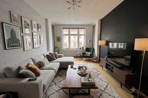 3-Raum Wohnung mit Balkon im kernsanierten Gründerzeithaus in Gohlis – Die vollständige Adresse der Immobilie erhältst du vom Anbieter., 4157 Gohlis-Mitte, Leipzig – Vorschaubild 2