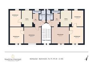 Investorenpaket: 4 Denkmal-MFH mit 25 Wohneinheiten & 24 Stellplätzen mit Top Rendite in Mühlacker – Die vollständige Adresse der Immobilie erhältst du vom Anbieter., 75417 Mühlacker – Vorschaubild 15