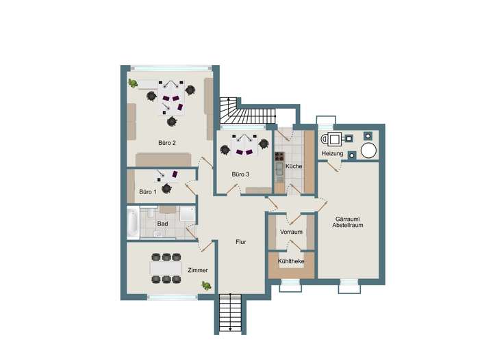 Grundriss Untergeschoss