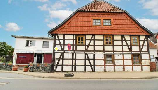 Bild von Wohn- und Geschäftshaus mit Anbau, Werkstatt & Ausbaupotenzial
