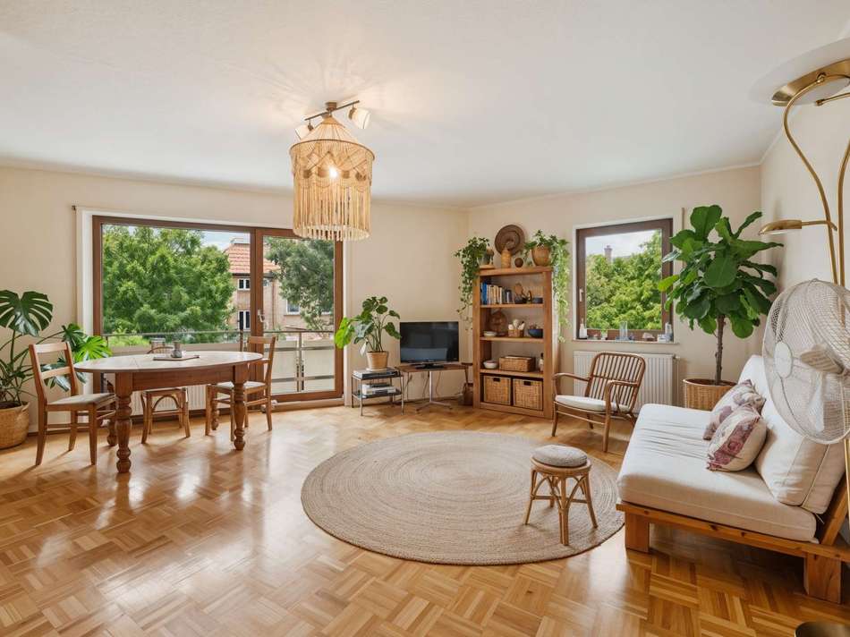 Wohnzimmer - (KI generiert)