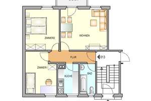3-Zimmer-Wohnung in Stuttgart-Münster – Moselstraße 99, 70376 Münster, Stuttgart – Vorschaubild 2