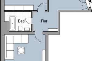 2 Zimmer, Küche, Bad - wird aktuell für Sie renoviert - in der Südvorstadt!