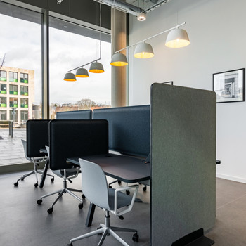 Coworking-Bereich in Regus Basler Straße