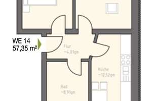 *** TRAUMHAFTE WOHNUNG IM HINTERHAUS - PARKETT - BALKON *** – Calvisiusstraße 42, 4177 Altlindenau, Leipzig – Vorschaubild 10