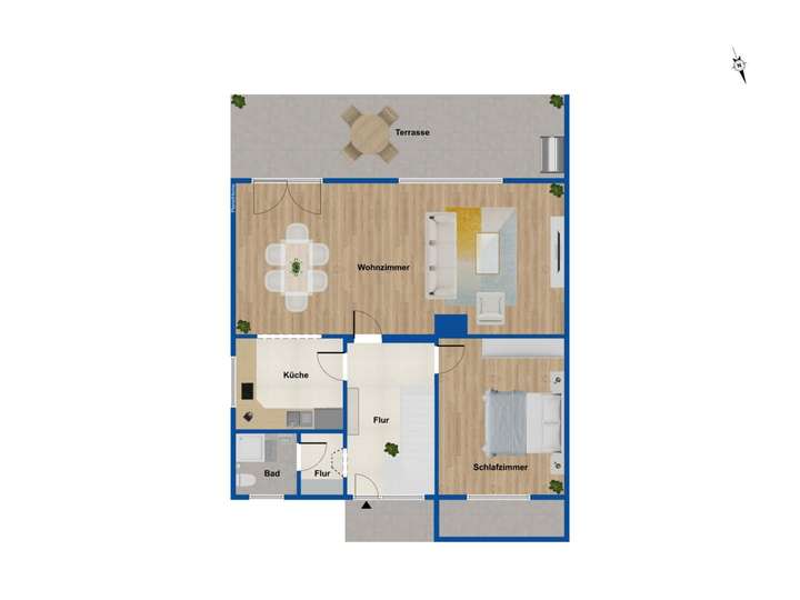 Grundriss Erdgeschoss