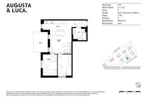 Ihre Traumwohnung: 3-Zimmer Wohnung mit Terrasse – Kurt-Viermetz-Straße 4, 86150 Bahnhofs-, Bismarckviertel, Augsburg – Vorschaubild 13