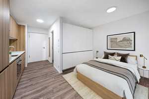 Neubau 2023 - Möbliertes 1 Zimmer-Apartment mit Balkon - Typ D1 - Stichstraße - Ab 6 Monaten – Rosensteinstraße 33, 70191 Stuttgart – Vorschaubild 1