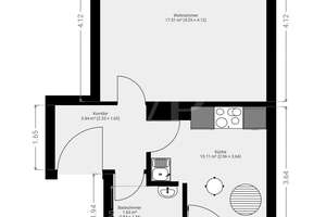 Kernsanierte 1-Zimmerwohnung in Neckarstadt-Ost – Die vollständige Adresse der Immobilie erhältst du vom Anbieter., 68167 Neckarstadt-Ost/Wohlgelegen, Mannheim – Vorschaubild 9