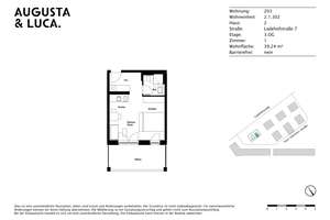 Gemütliches 1-Zimmer-Apartment mit Balkon! – Ladehofstraße 7, 86150 Bahnhofs-, Bismarckviertel, Augsburg – Vorschaubild 11