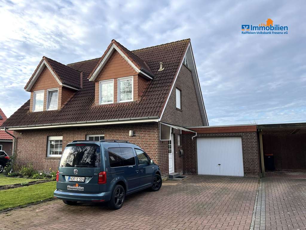 Immobilie in Stedesdorf - Doppelhaushälfte mit rückwärtig unverbautem Blick - Bild 0