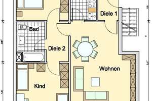 3-Zimmer Wohnung in Höntrop – Westenfelder Straße 202D, 44867 Westenfeld, Bochum – Vorschaubild 3