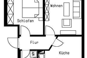 Wunderschöne Altbauwohnung mit Balkon – Sandstr. 52, 9114 Borna-Heinersdorf, Chemnitz – Vorschaubild 3