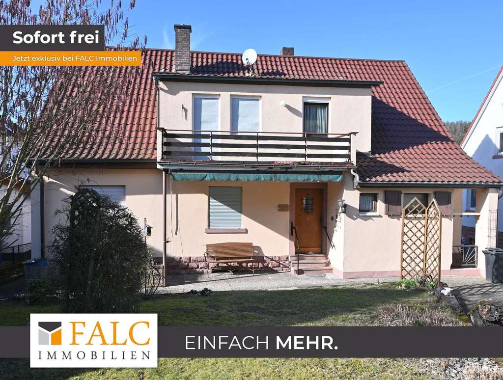 Immobilie in Kreuzwertheim - Wohnen in Bayern mit Viel Grund und Boden ! - Bild 0