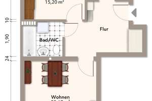 Sofort Bezugsfrei ! Gepflegte Eigentumswohnung mit Loggia, Aufzug & Stellplatz – Guntherstraße 13, 90461 Guntherstraße, Nürnberg – Vorschaubild 27