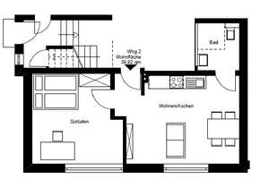 Zwei Zimmer Wohnung  am Horstheider Weg  39qm – Die vollständige Adresse der Immobilie erhältst du vom Anbieter., 33613 Schildesche, Bielefeld – Vorschaubild 9