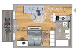 * Modernes Appartement * 2 Zimmer * Dusche * Balkon * Neubau * Erstbezug * – Straße der Nationen 82, 9111 Zentrum, Chemnitz – Vorschaubild 11