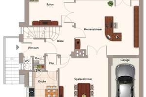 Stilvolle Altbauvilla aus den 1920er Jahren im wohnbegehrten Berlin - Grunewald – Die vollständige Adresse der Immobilie erhältst du vom Anbieter., 14193 Grunewald, Berlin – Vorschaubild 17