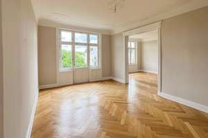 Familienfreundliche Altbauwohnung am Kanal mit herrlichem Weitblick
